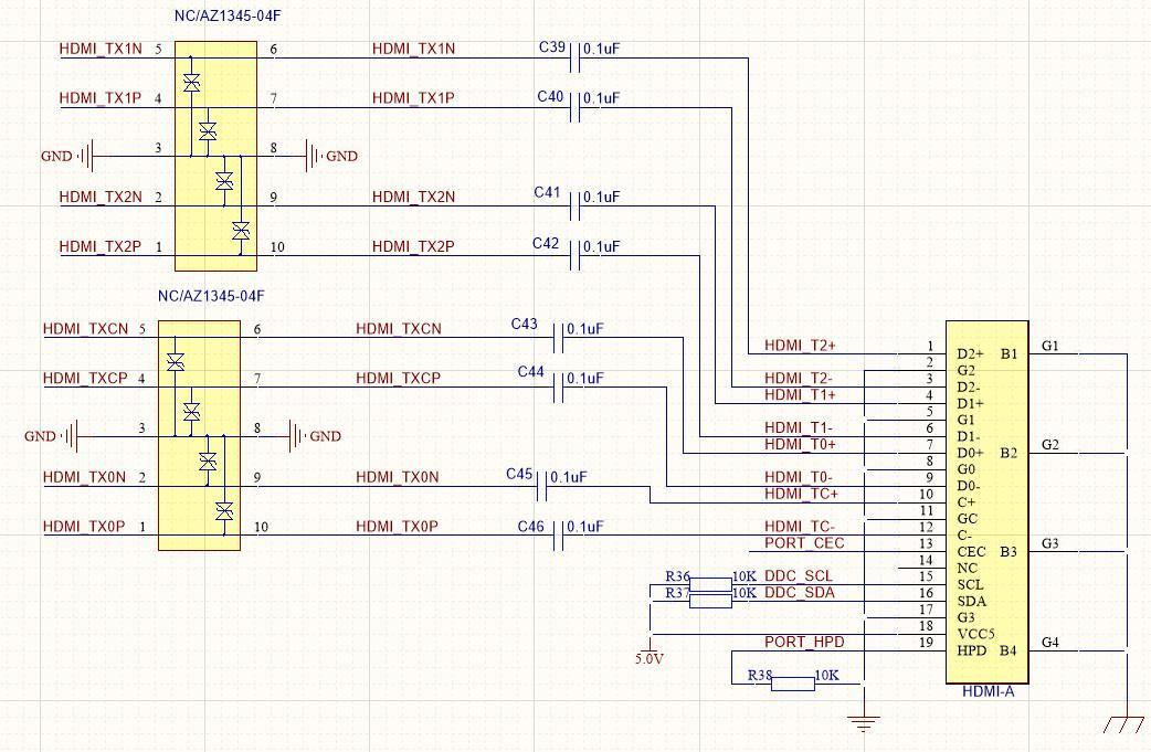 HDMI 接口电路设计