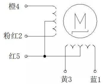步进电机绕组接线